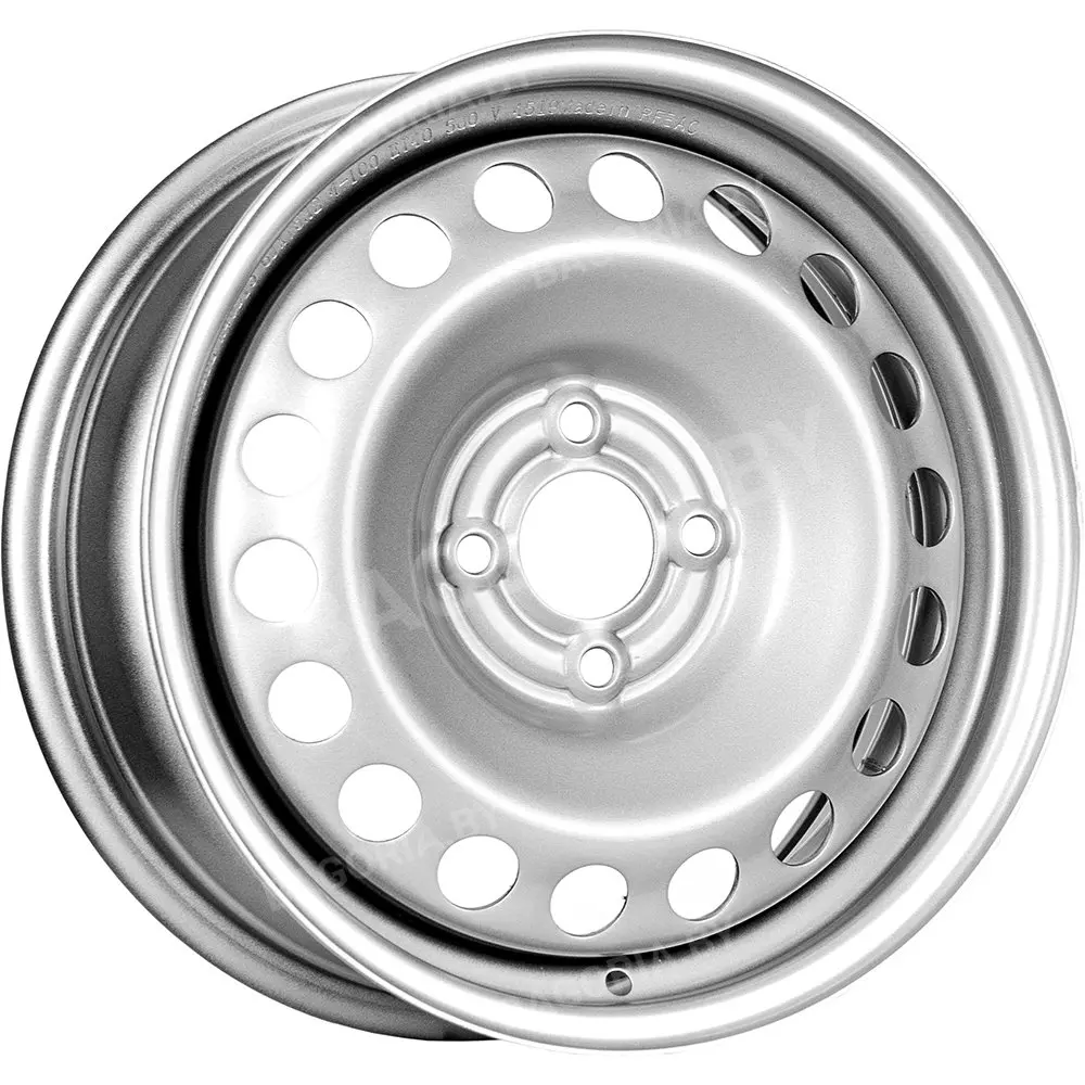 Штампованный диск Trebl X40915 Silver