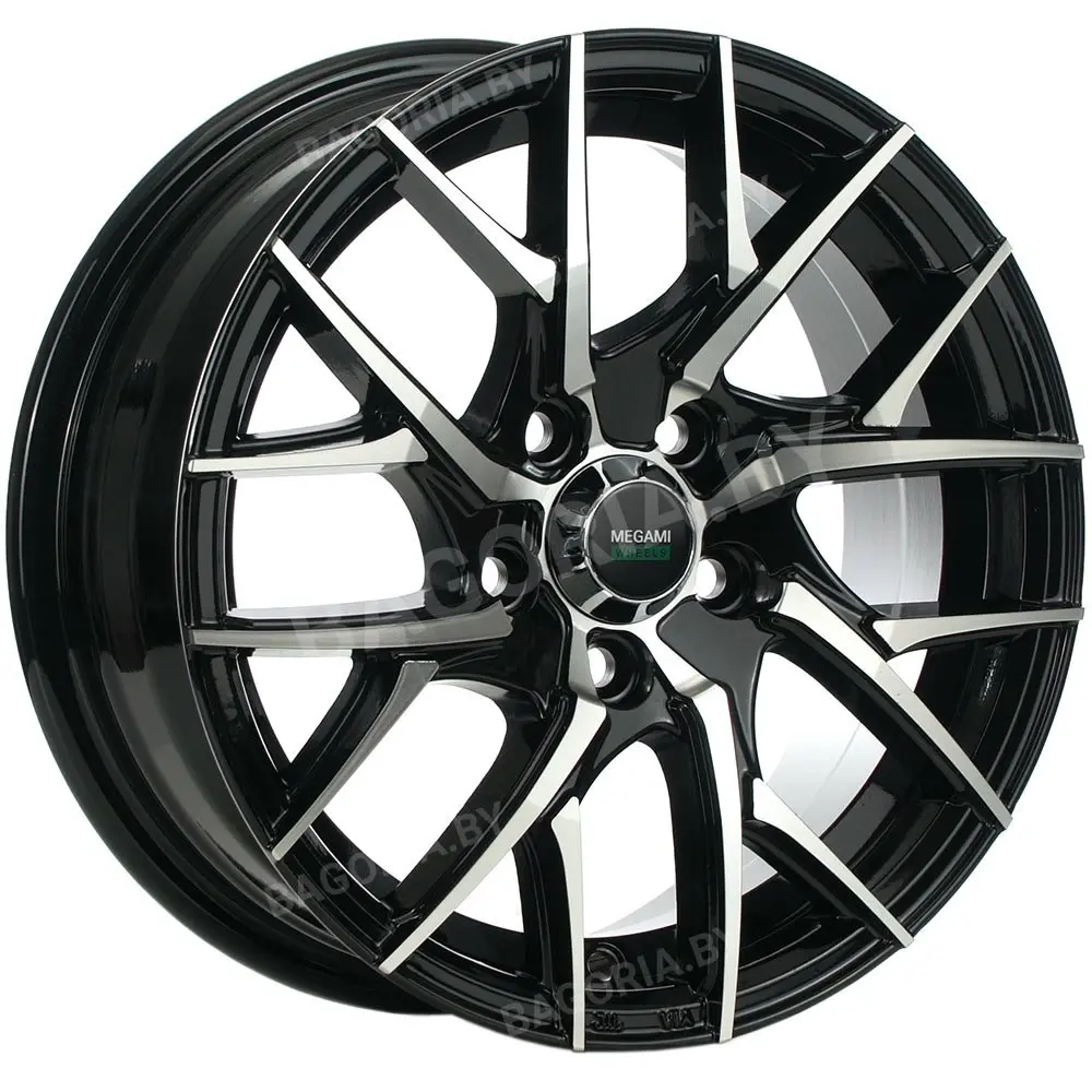 Литой диск Megami MGM-12 BKF