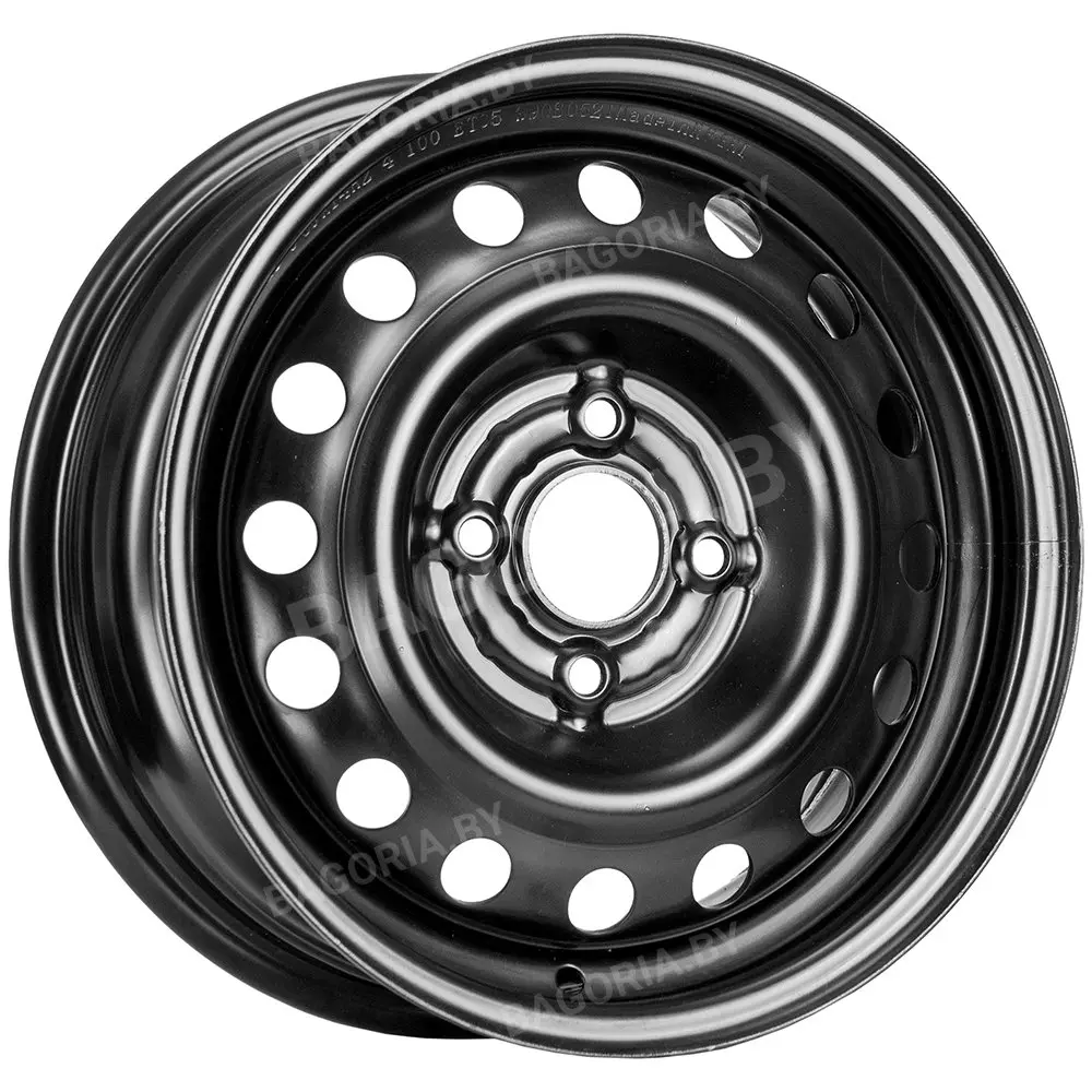 Штампованный диск Eurodisk 53A35D Black